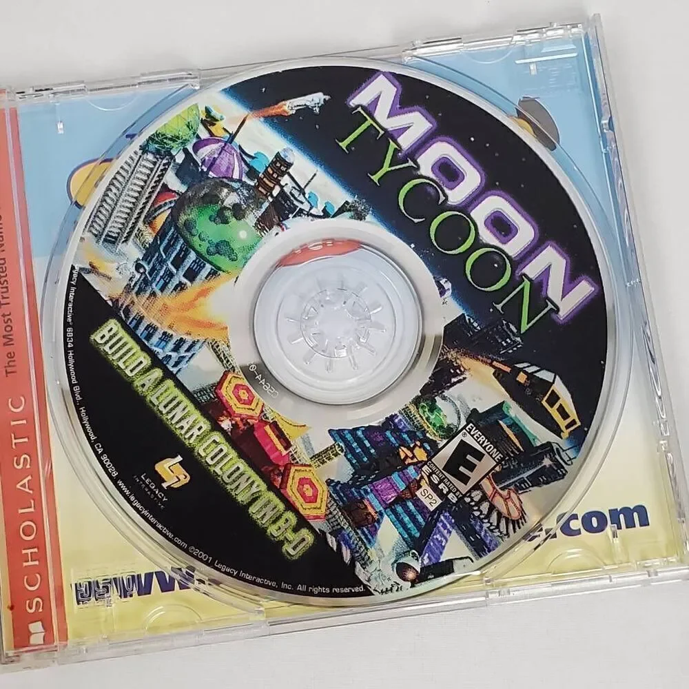 Monopoly Tycoon PC CD-ROM Simulation Game Manual and Key, 2001